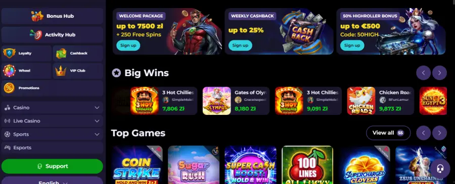 High fly bet casino